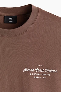 Loose Fit Printed T-shirt