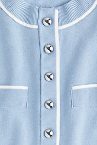 Gilet en tricot dense