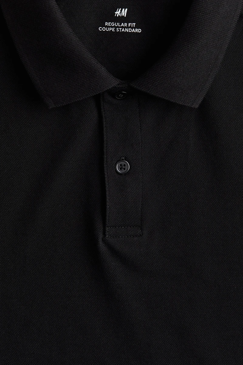 Regular Fit Piqué Polo Shirt