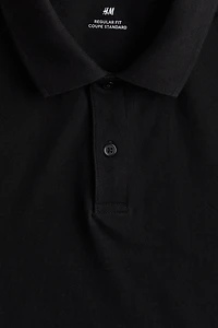 Regular Fit Piqué Polo Shirt
