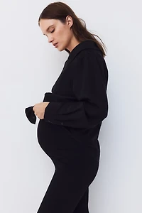 Legging MAMA évasé en jersey point de Rome