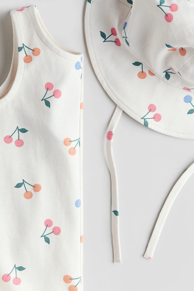 2-Piece Printed Cotton Set