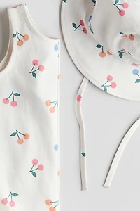 2-Piece Printed Cotton Set