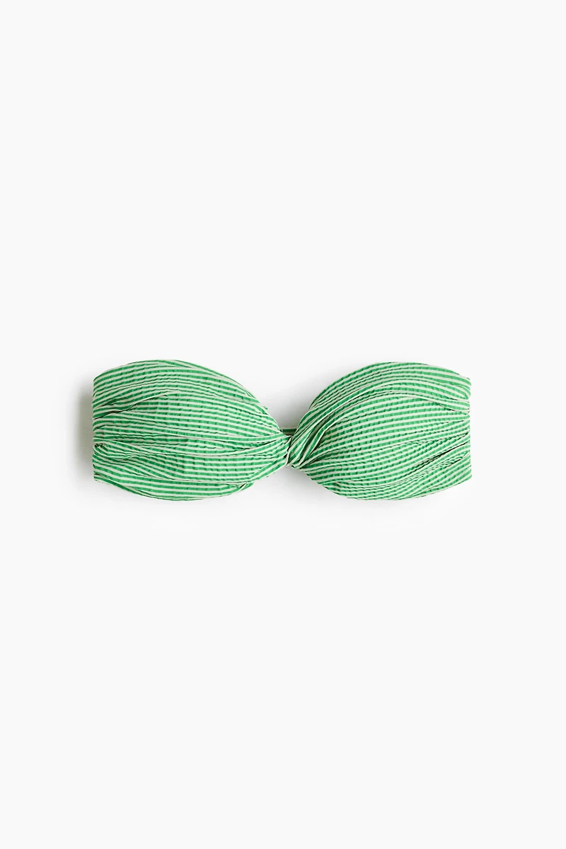 Haut de bikini bandeau coussiné