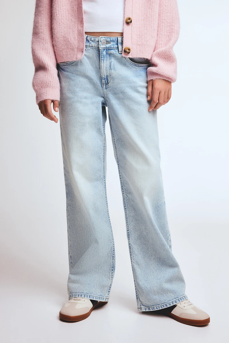 Baggy Fit Bootcut Jeans