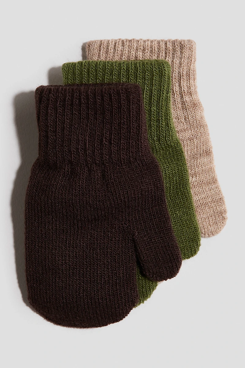 3-pack Mittens