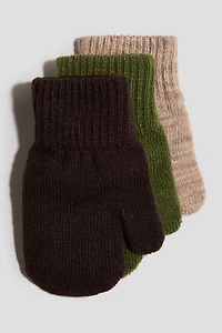 3-pack Mittens