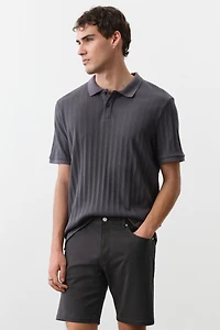 Regular-Fit Twill Shorts