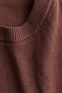 Chandail à bords roulottés