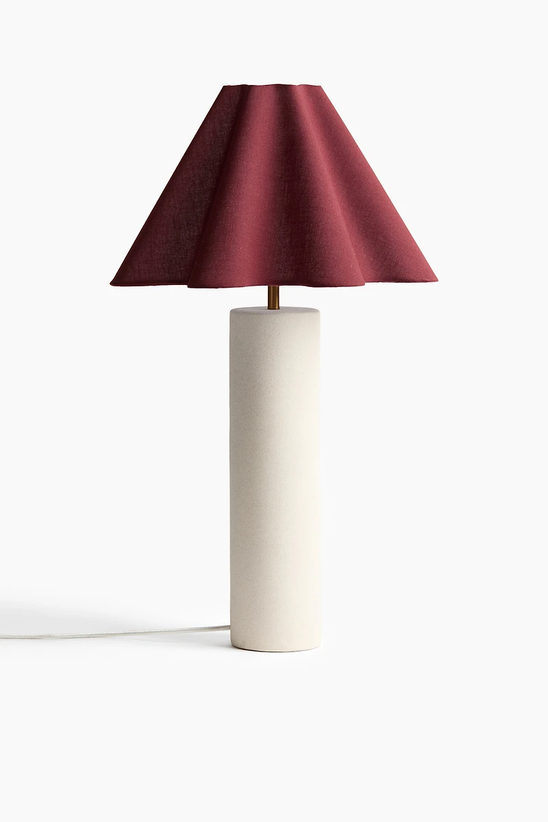 Linen-Blend Lampshade