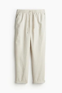 Pantalon de jogging en lin mélangé