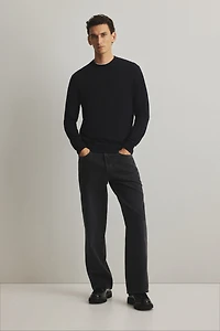 Regular-Fit Merino Wool Sweater
