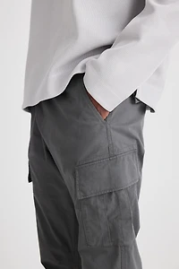 Slim-Fit Cargo Pants