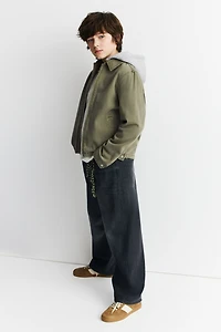 Hooded Twill Shacket