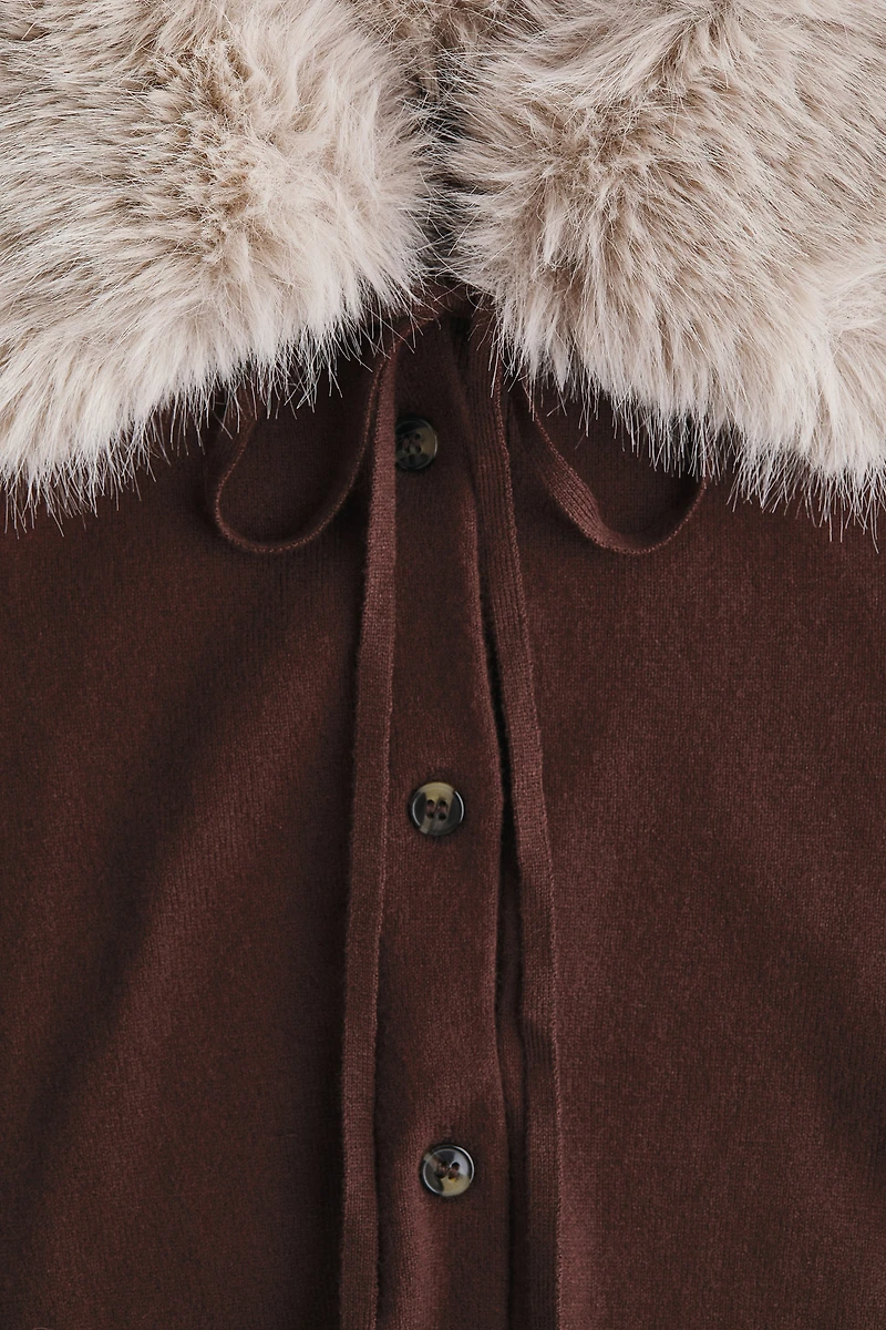 Cardigan with Collar