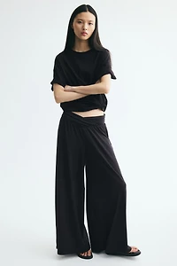 Draped Pull-On Pants