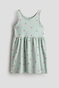 Patterned Cotton Dress