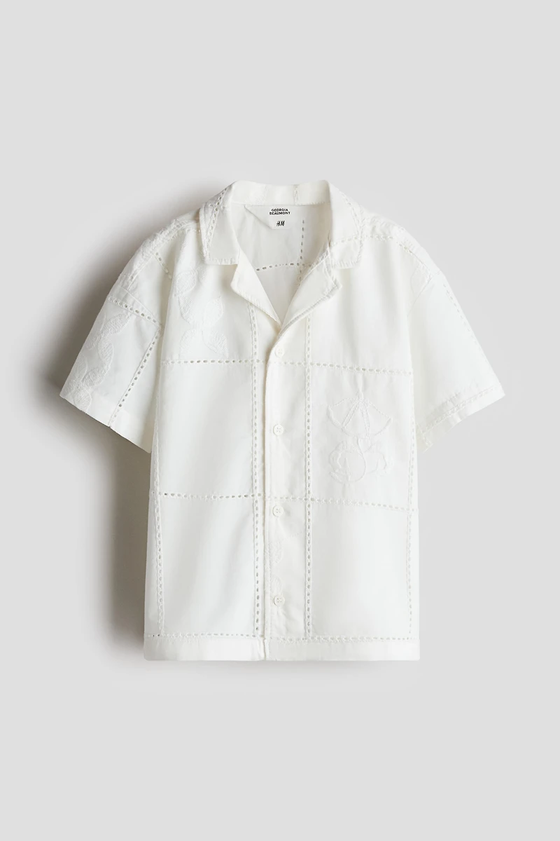 Embroidered Resort Shirt