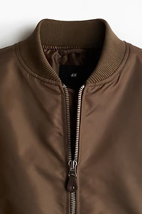 Blouson aviateur matelassé en nylon