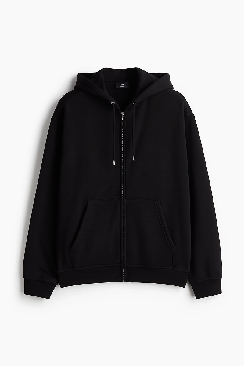 Loose-Fit Hooded Jacket