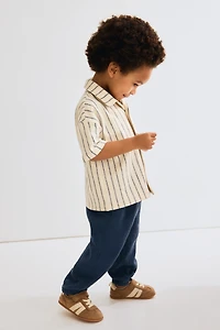 Lot de 2 pantalons en mousseline coton