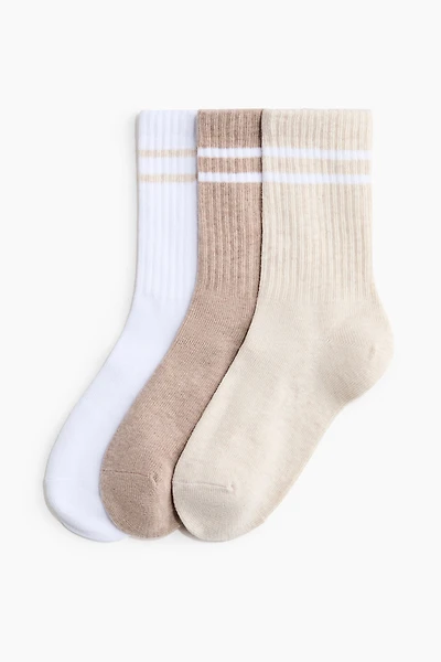 Lot de 3 paires chaussettes sport