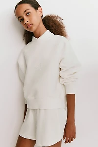 Brushed-Inside Sweatshirt