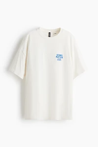 T-shirt ample imprimé