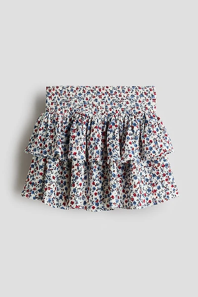 Printed Tiered Skort