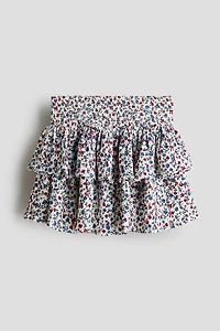 Printed Tiered Skort