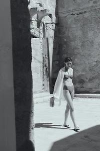 High Rise Cheeky Bikini Bottoms