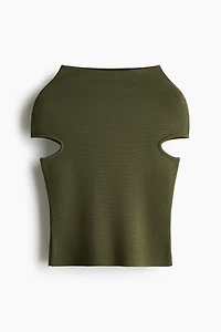 Mock Turtleneck Top