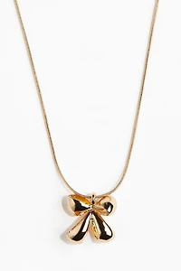 Bow-Pendant Necklace