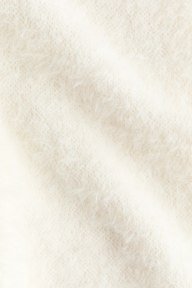 Legging en tricot duveteux