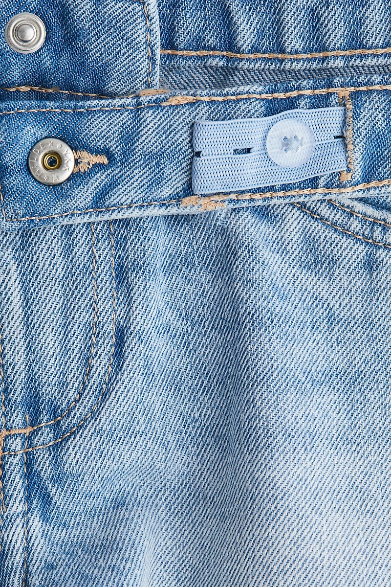 Frayed Denim Shorts