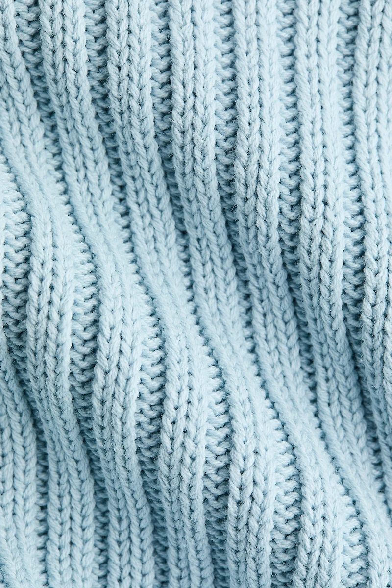 Rib-Knit Sweater