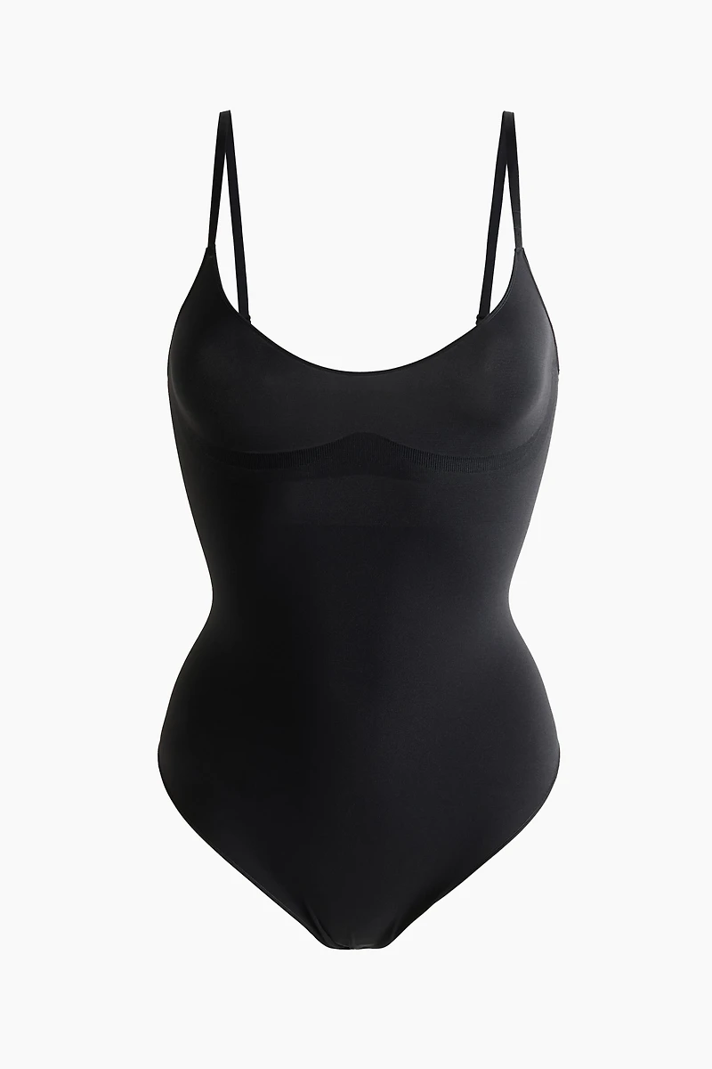 Seamless Light Shape Thong Bodysuit