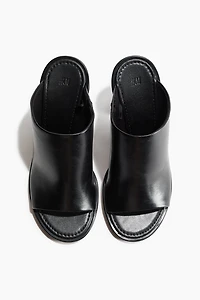 Block-Heeled Sandals