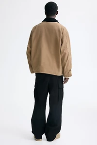 Relaxed-Fit Cotton Cargo Pants