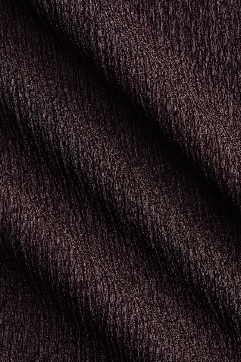 Pantalon large avec taille élastique