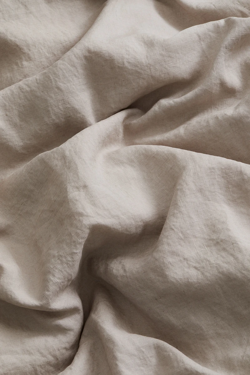 Enveloppe de couette lit simple en lin