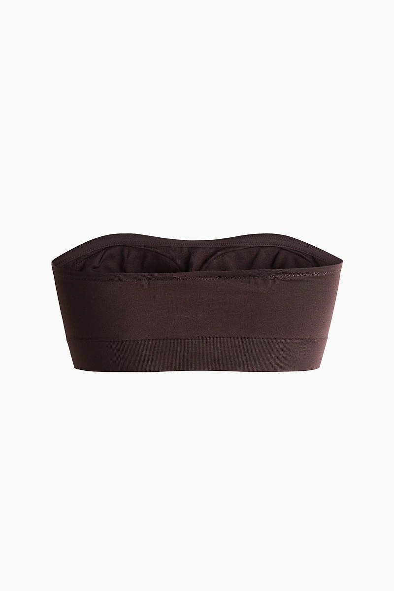 Seamless Padded Bandeau Bra