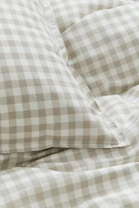 Patterned Twin Duvet Cover Set