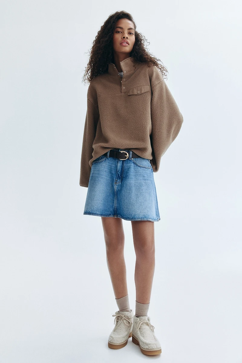 Teddy Fleece Sweatshirt