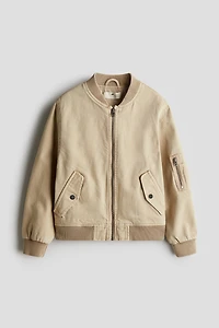 Twill Bomber Jacket