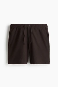 Regular-Fit Linen-Blend Shorts