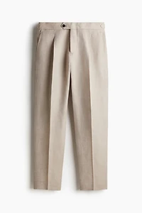 Regular Fit Wool-Blend Suit Pants