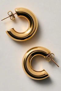 Waterproof Hoop Earrings