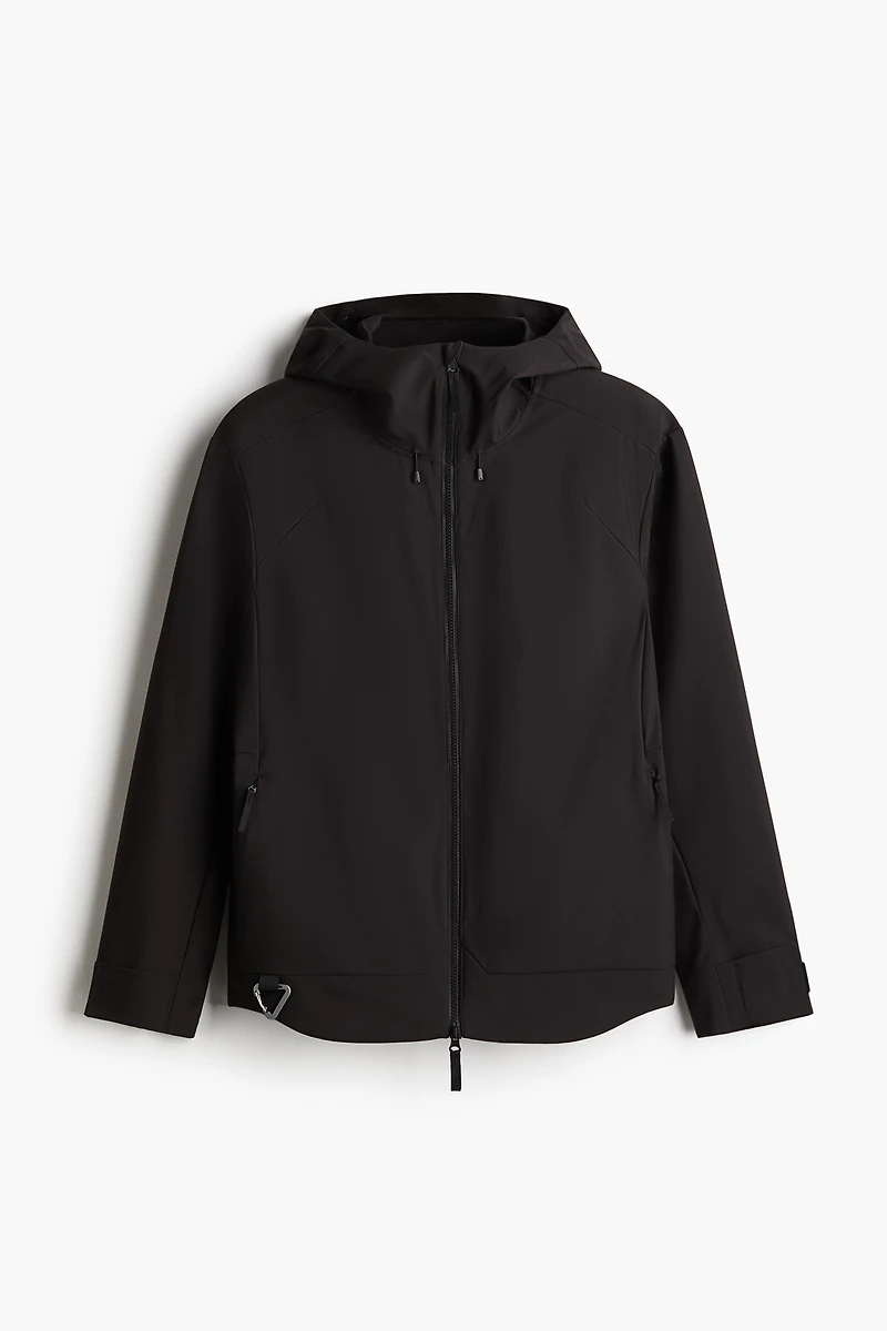 Regular-Fit Water-Repellent Softshell Jacket