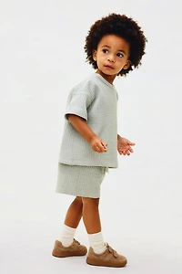 2-Piece Waffled Cotton Set